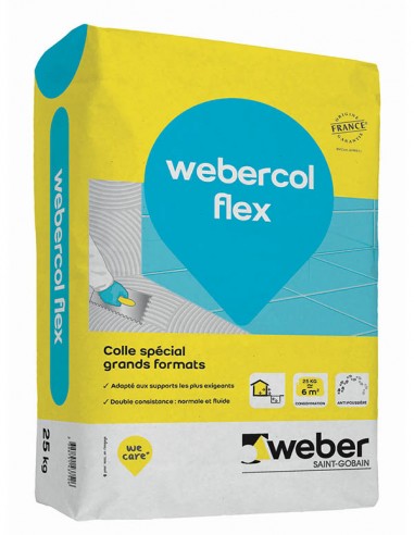 Mortier-Colle Weber Webercol Flex 25 kg